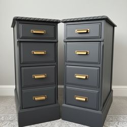 Nightstands -2- Solid Wood 