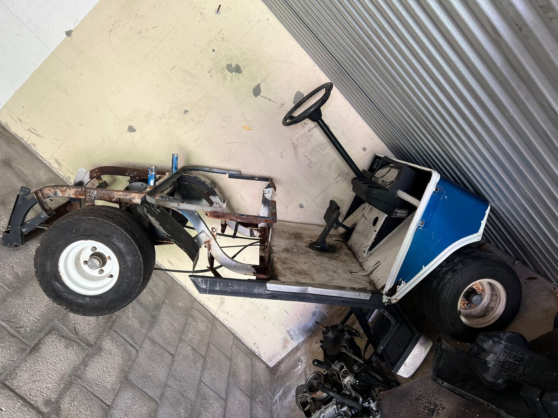 EZGO Gas Golf Cart For Project