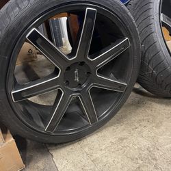 22” American Racing Rims 