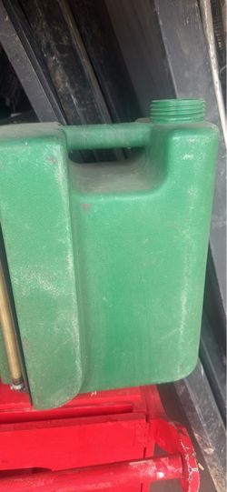 Green Plastic Jerry Can Container