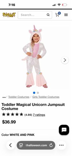Unicorn costume