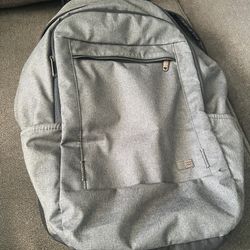 Gray Case Logic Laptop Backpack