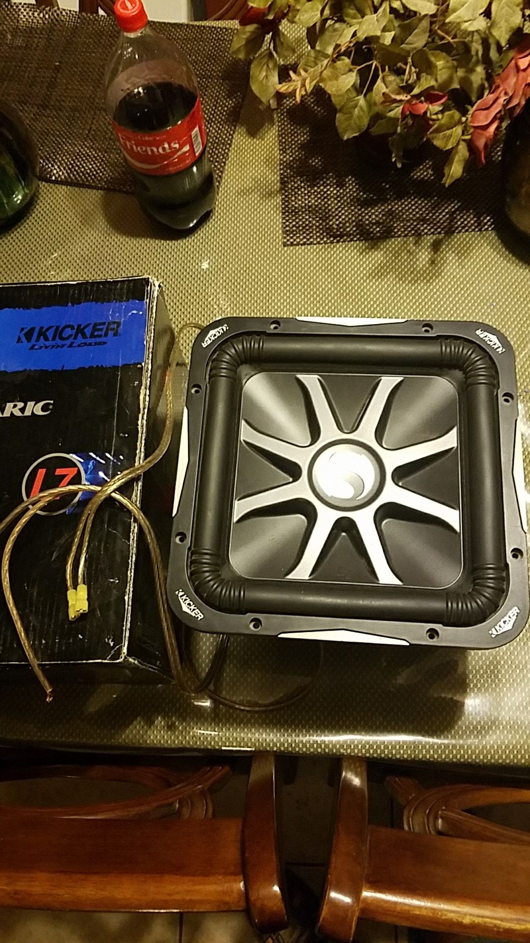 2: Kicker 08S12L74 Solo-Baric L7 12-Inch 300mm 4-Ohm DVC Subwoofer