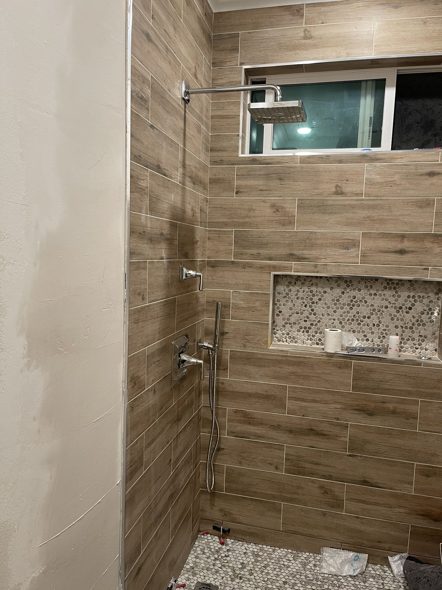 Pfister Chrome Shower Handle And Trim Kit