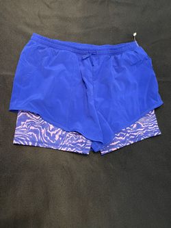 Youth Girl Blue Exercise Shorts