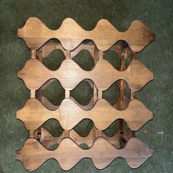 Solid Wood Wine Rack