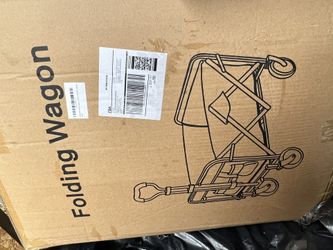 Folding Pull Behind Wagon
