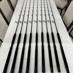 New palmetto, spinning rods 7’0” 17-40lb K Gaids