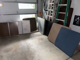 Lot of 10 folding tables. All in good condition.