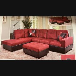 Sectional and Ottoman