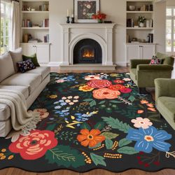 Brand new 8*10 Floral Rug for Living Room, Bedroom, Decorative Carpet $50 🔥🔥🔥Second Location : Sweet Home Prime Furniture 🌸1627 Columbia College