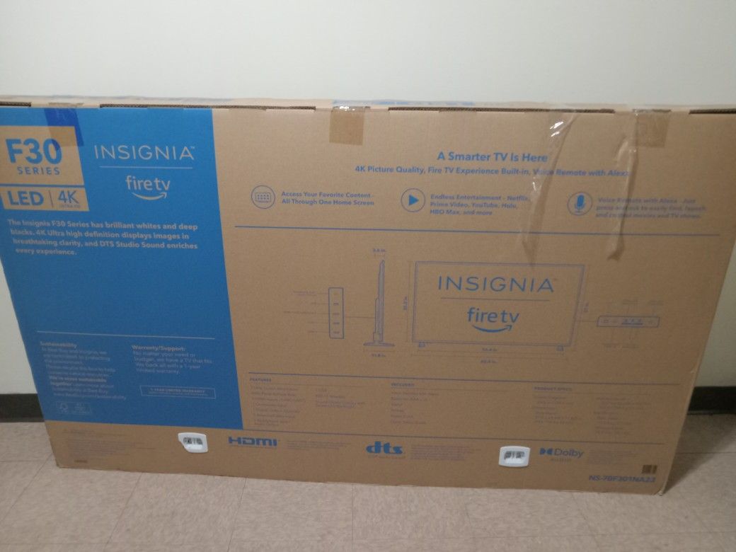 70" Insignia Fire TV