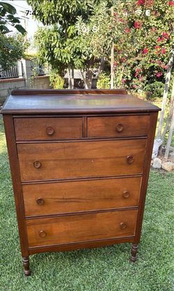 Vintage wooden dresser