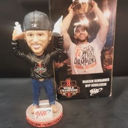 Madison Bumgarner MVP Bobblehead - Celebrate the San Francisco Giants' 2014 World Series Victory!