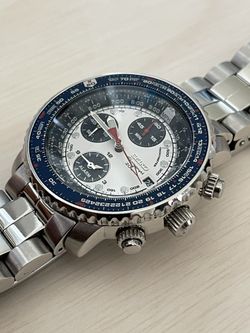 Seiko SNA413 panda Flightmaster chronograph 7T62 0EB0 for Sale in Mesa AZ OfferUp