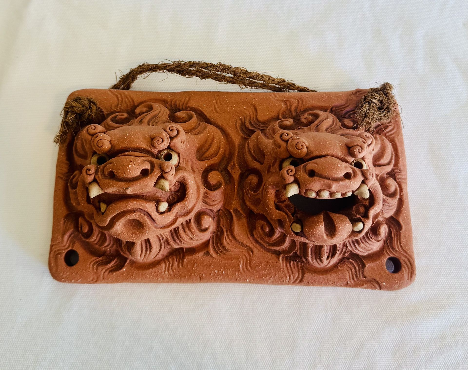 Vintage Okinawan Shisa guardian figures