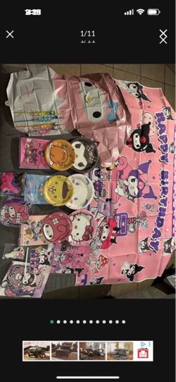 Hello Kitty, party supplies