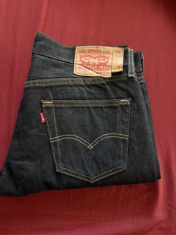 Levi Charcoal 501s Size 34x30 Used