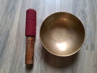 Manipuri Singing Bowl - Hammered Himalayan - Set - See Description And Photos