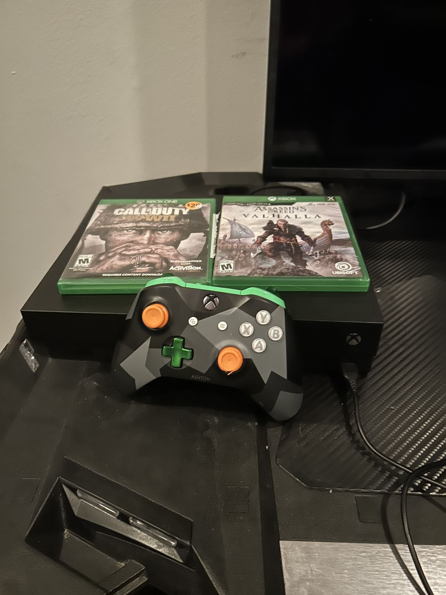 Xbox One X Game And Controller Bundle 