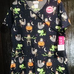 Scrubstar Halloween Top