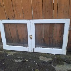 Victorian Window 40x20 Casement wood
