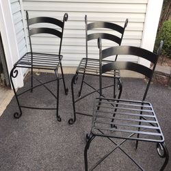 Great Conditions Metal Chairs