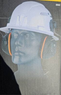 Full-Brim Hard Hat Earmuffs From Klein Tools
