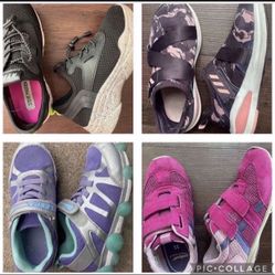 Kids Sneakers, Size 1-2us 