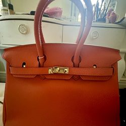 Hermes Leather Handbag