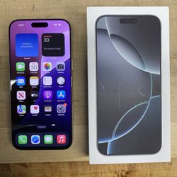 iPhone 16 Pro Max 256 GB UNlocked