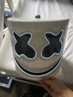 Marshmallow Halloween mask