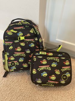 Teenage Mutant Ninja Turtles Backpack & Lunchbox