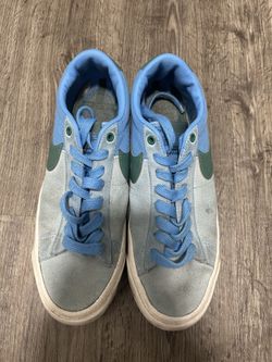 Nike Court Sneakers Blue Green Men Size 9
