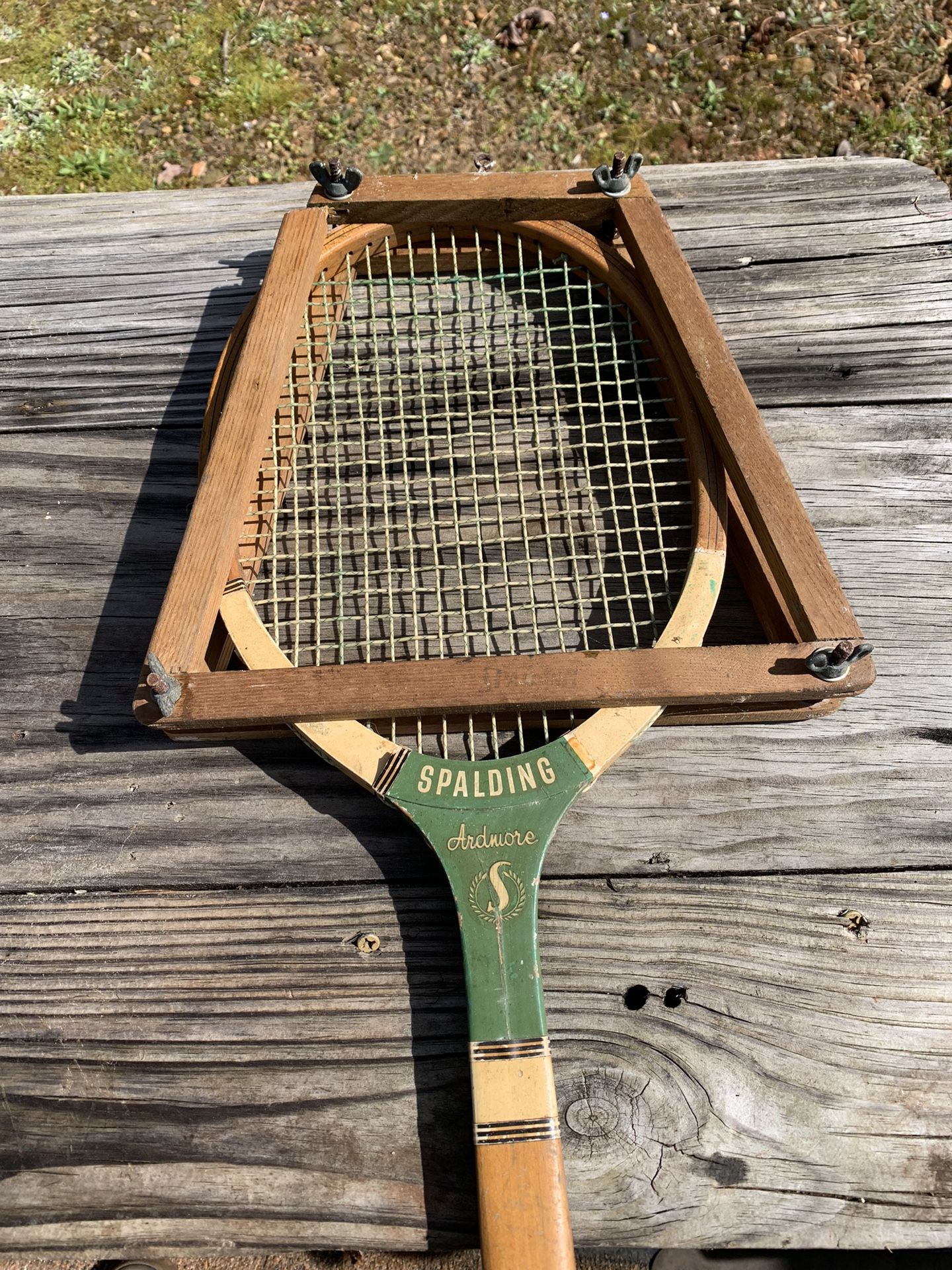 Spalding Vintage Tennis Racket With Holder $20 OBO 