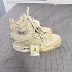 Jordan off white 4s 8 1/2