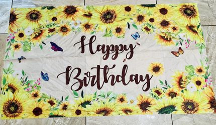 Sunflower Birthday Party Theme