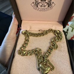 Juicy Couture Gold Plated Necklace