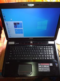 MSI Steel Series i7 Gaming Laptop
