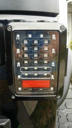 Jeep Wrangler JK/JKU Rear LED taillights