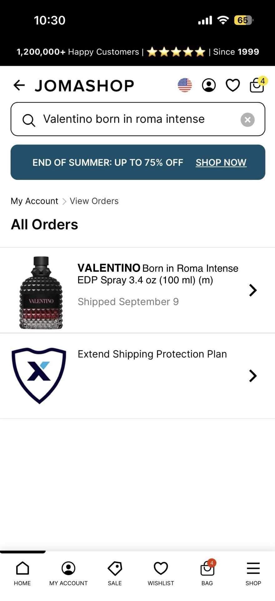 Men’s Valentino born in roma EDP-100ml (From JomaShop Proof Of Purchase)