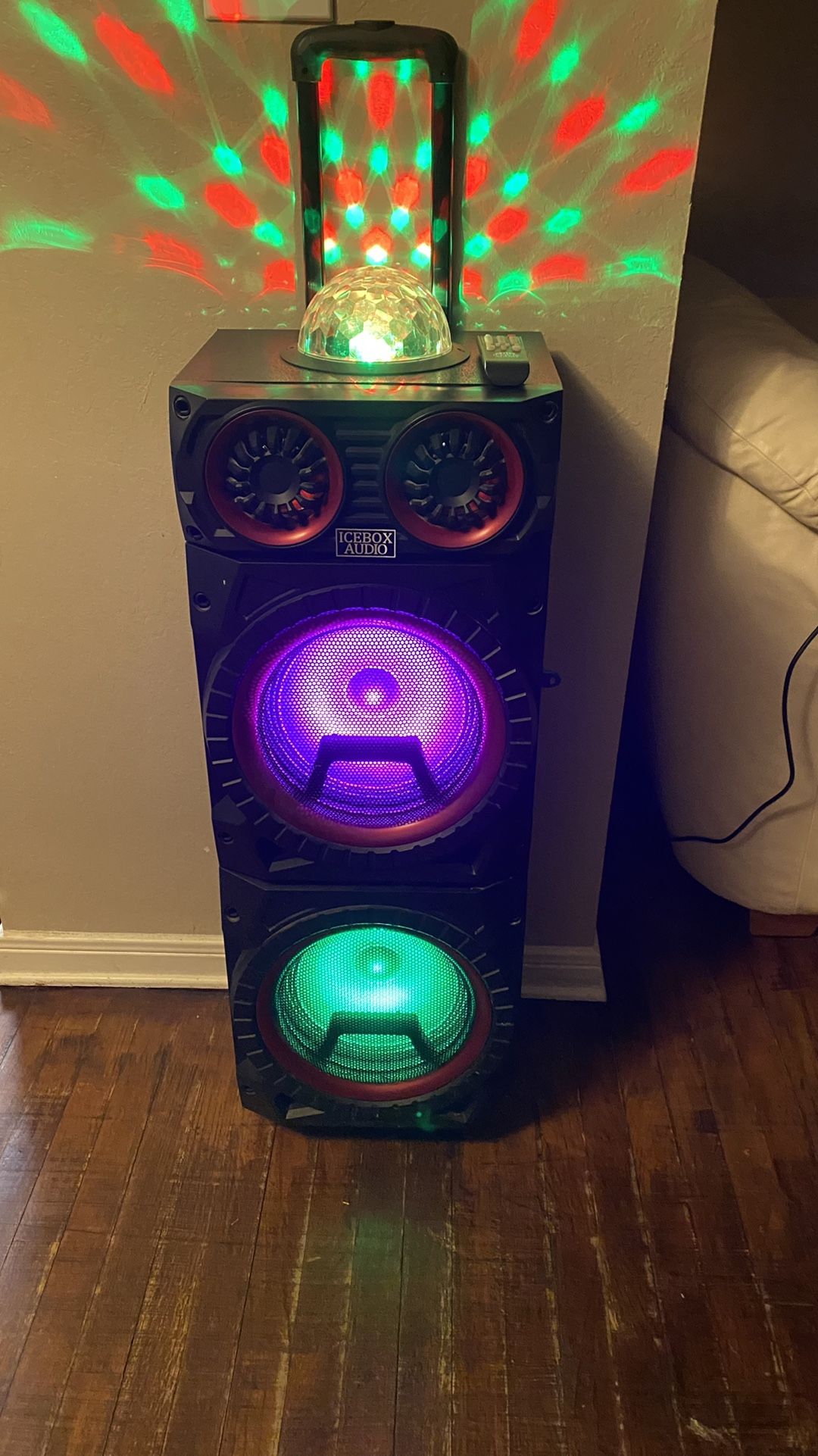 Icebox audio cheap karaoke speaker