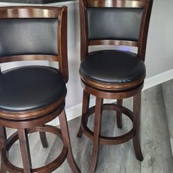 Swivel Bar Stools Set Of 2