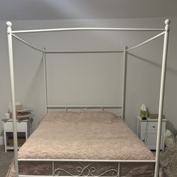 Queen Canopy Bed Frame