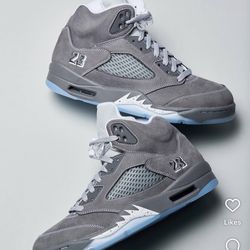Jordan 5 Wolf Grey 9.5
