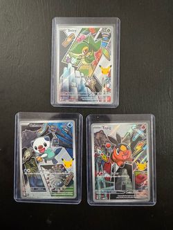 Unova Starters from First Partners Vol 2 Set
