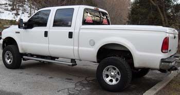 2005 F250 stepbars