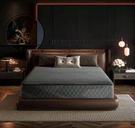 Twin XL Size Medium Firm 10 in. Cool Gel Memory Foam Hybrid Mattress