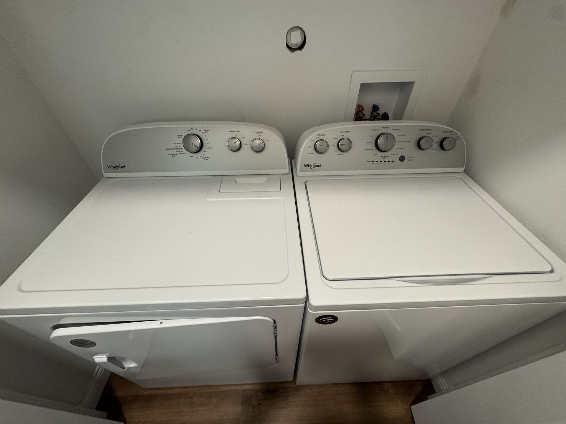Whirlpool Washer & Dryer
