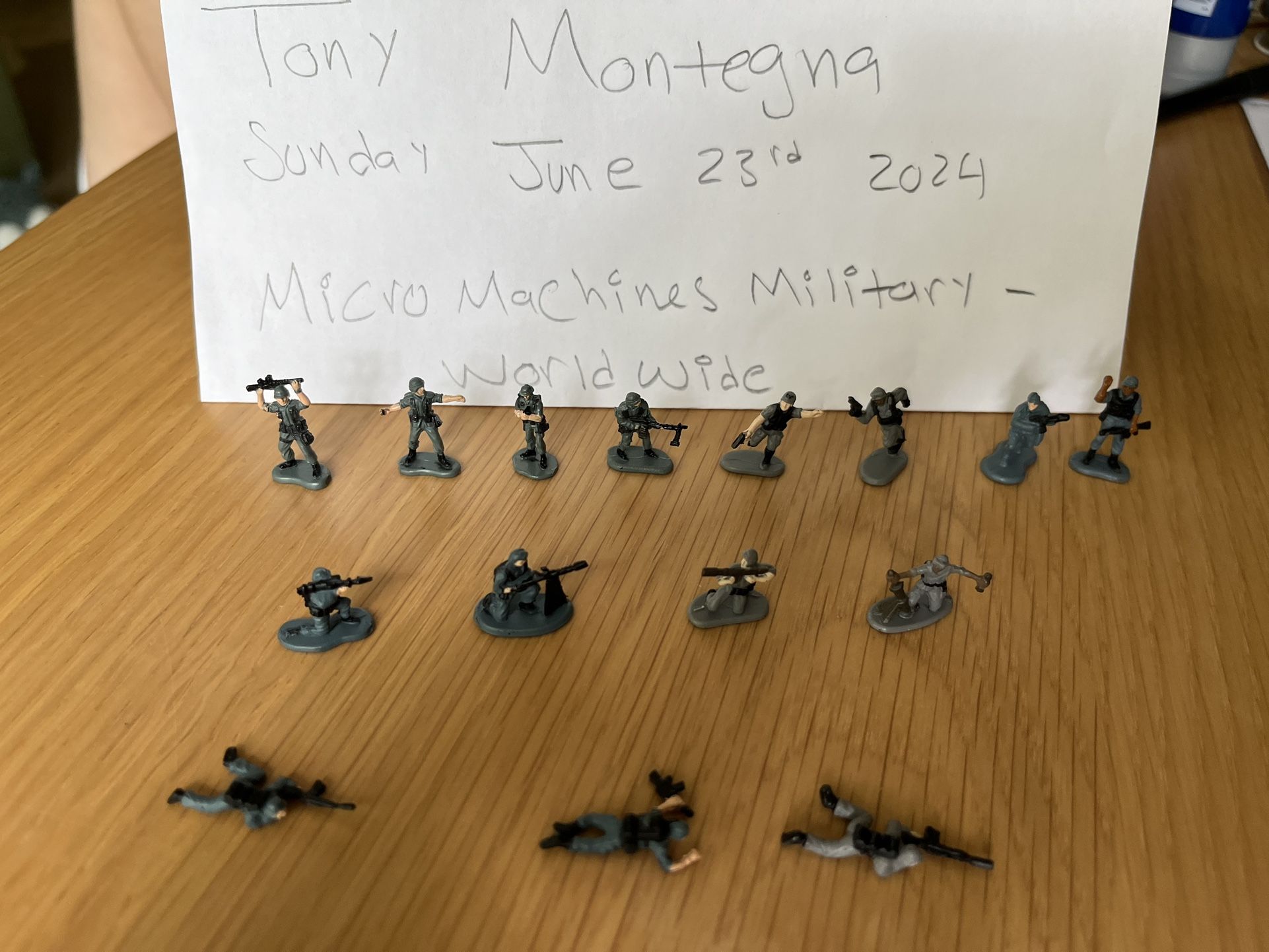 Micro Machine Military Figure Lot